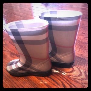 Kids Burberry Rain boots